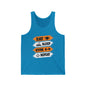 Eat Sleep Gym Repeat! Unisex Jersey Tank - EternalAscension