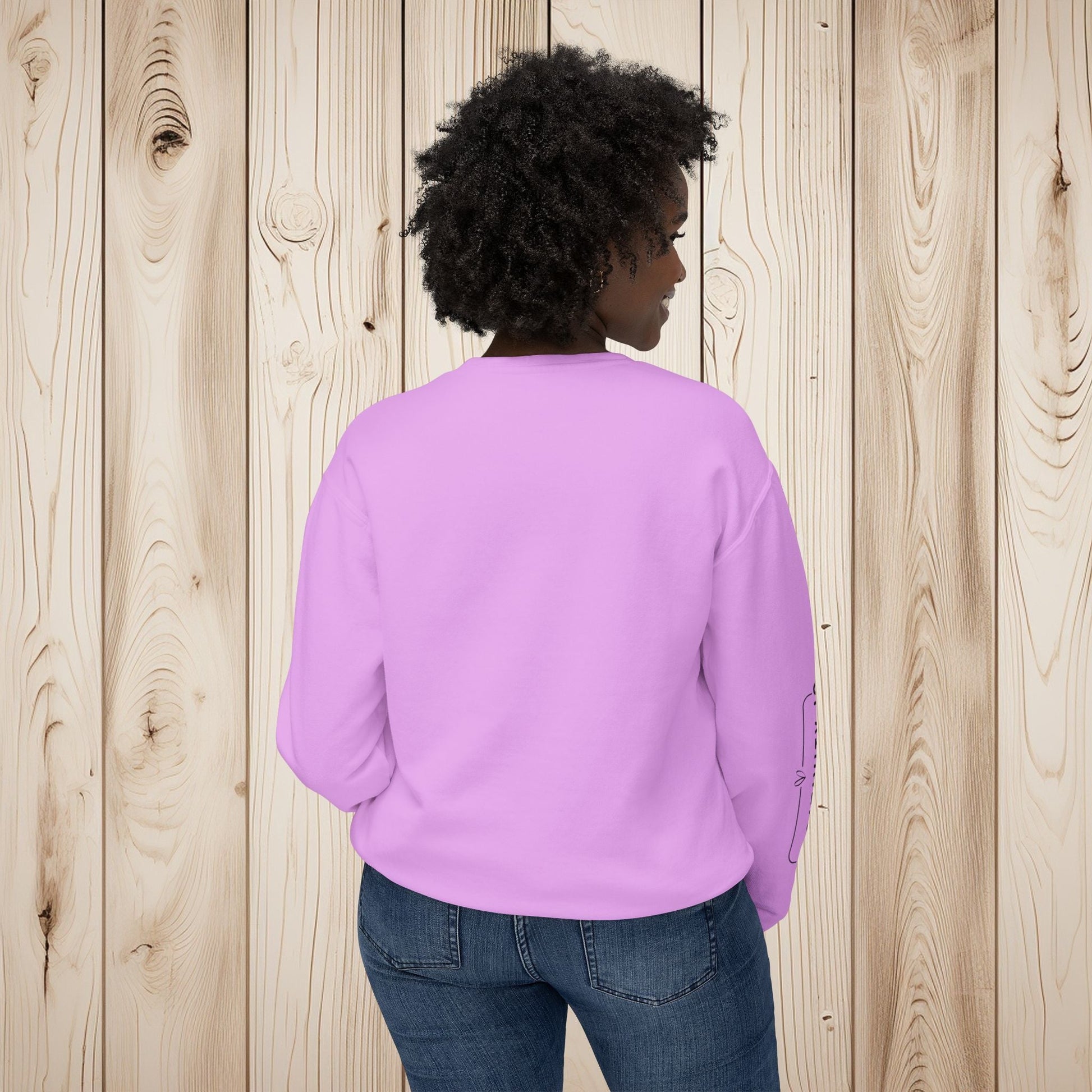 Embrace the Light Unisex Lightweight Crewneck Sweatshirt - EternalAscension