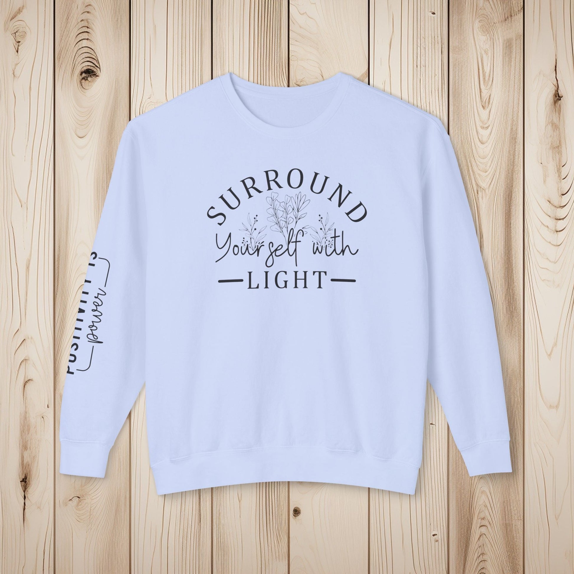 Embrace the Light Unisex Lightweight Crewneck Sweatshirt - EternalAscension