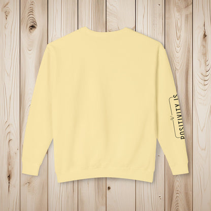 Embrace the Light Unisex Lightweight Crewneck Sweatshirt - EternalAscension