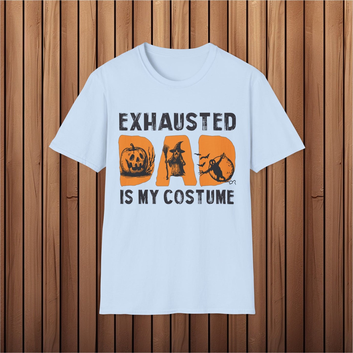 Exhausted Is My Costume Softstyle T-Shirt - EternalAscension