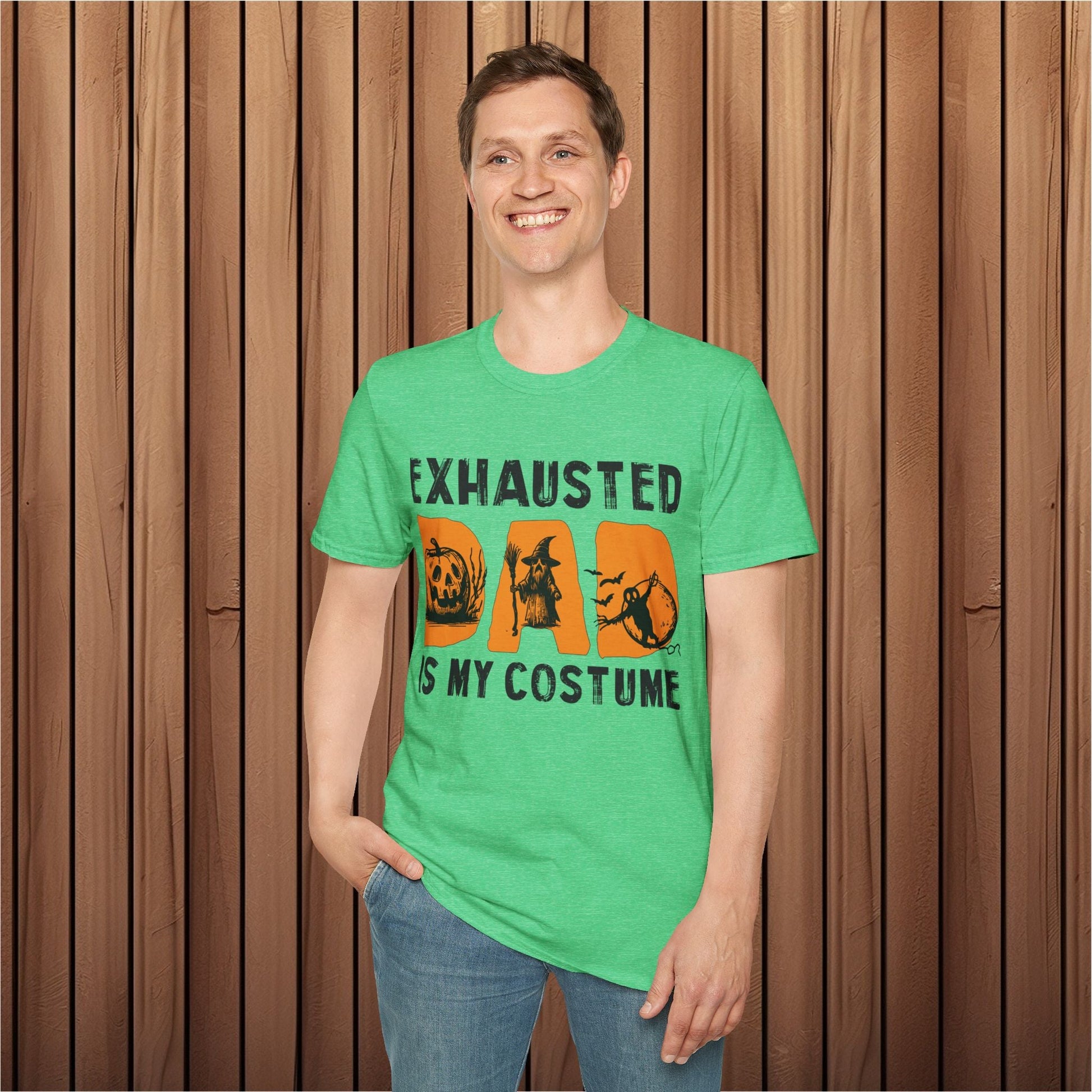 Exhausted Is My Costume Softstyle T-Shirt - EternalAscension