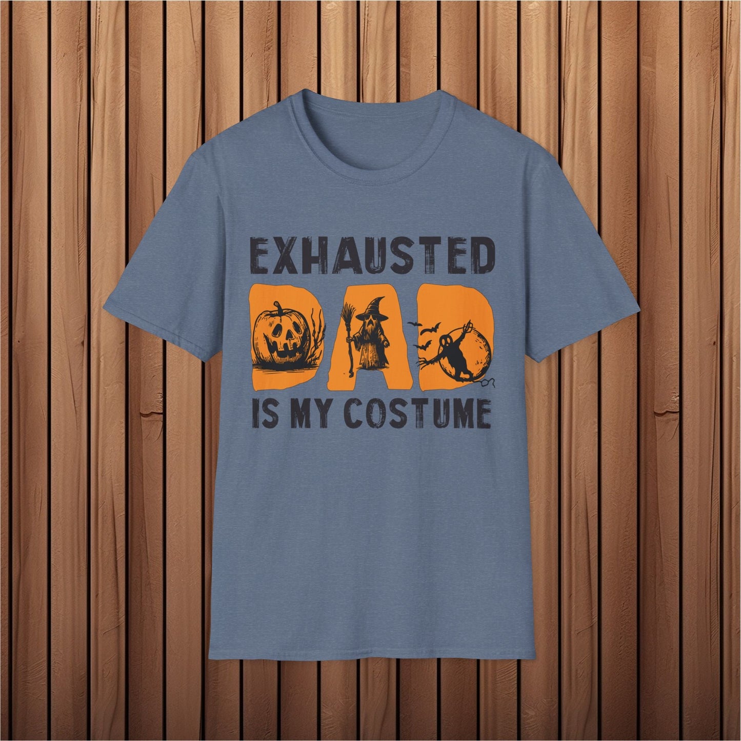 Exhausted Is My Costume Softstyle T-Shirt - EternalAscension