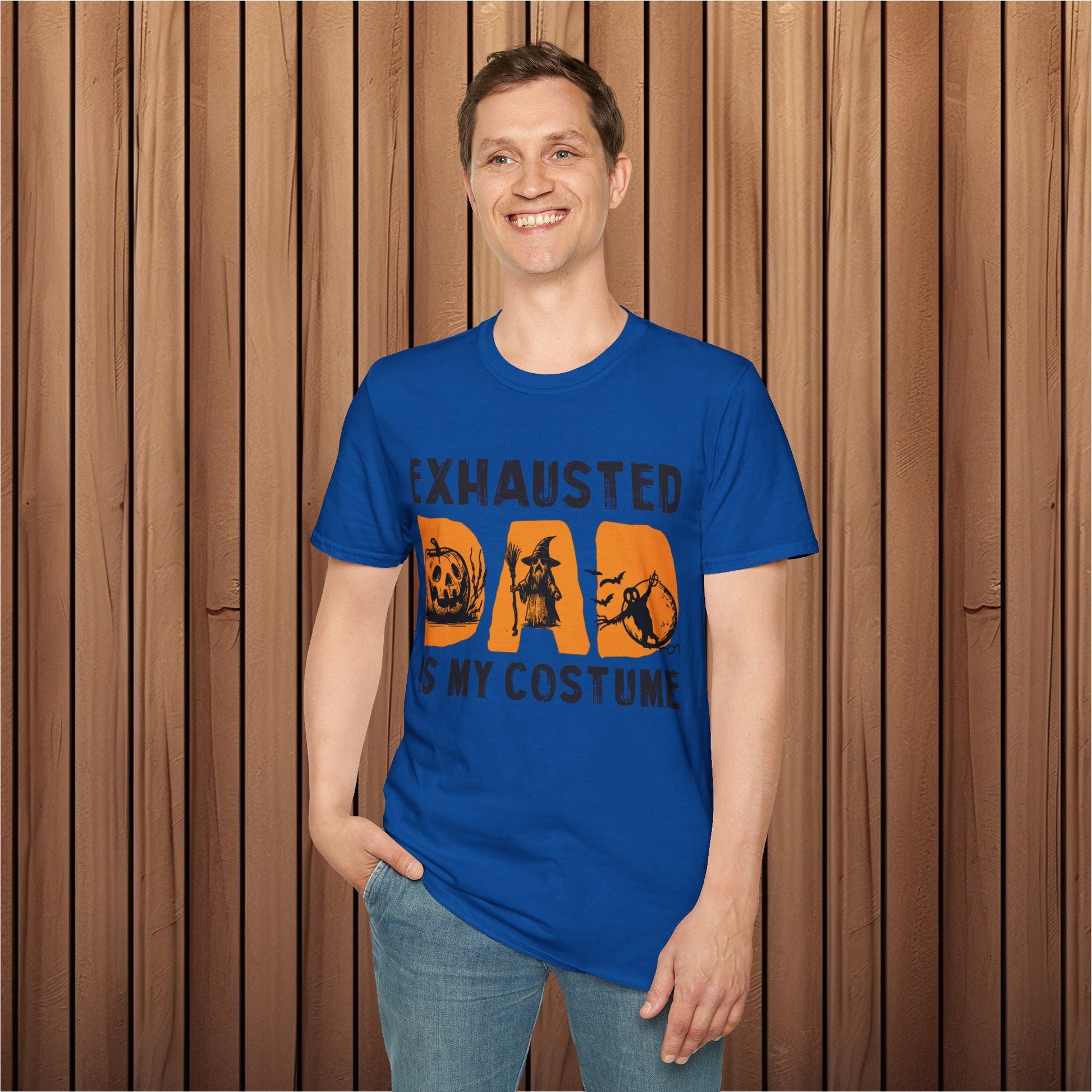 Exhausted Is My Costume Softstyle T-Shirt - EternalAscension