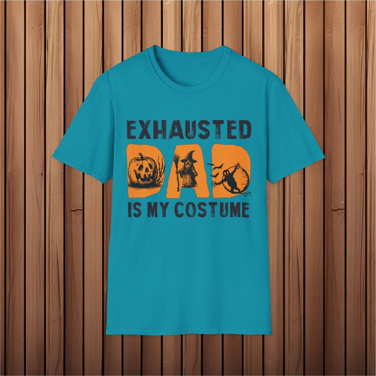 Exhausted Is My Costume Softstyle T-Shirt - EternalAscension