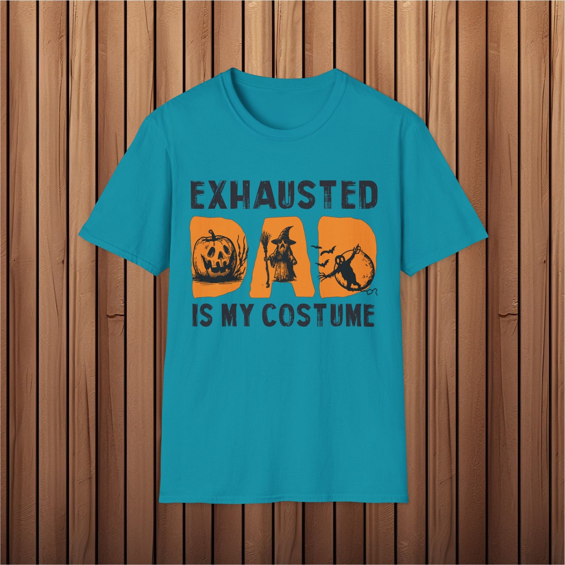 Exhausted Is My Costume Softstyle T-Shirt - EternalAscension
