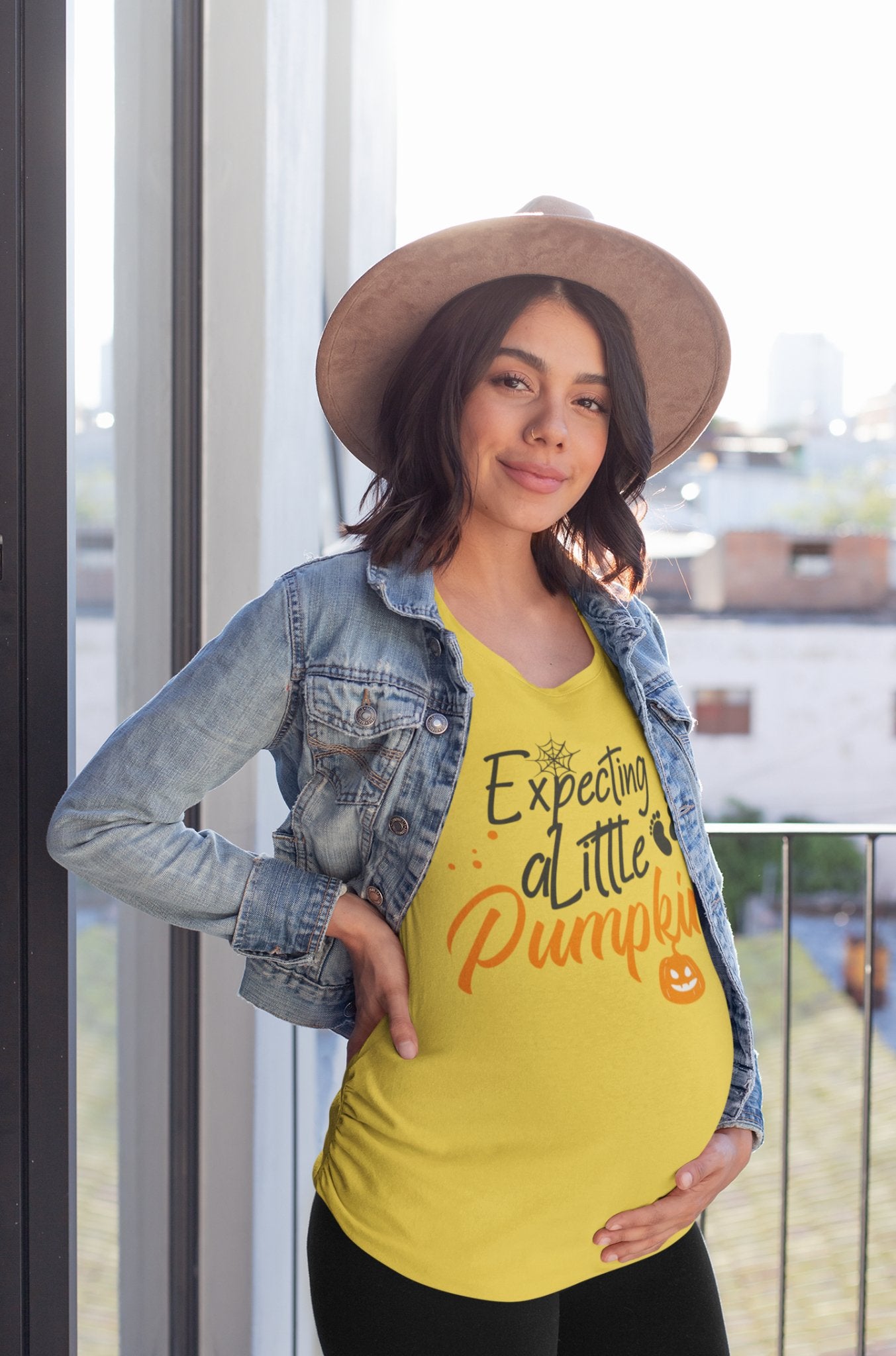 Expecting a Little Pumpkin Unisex Heavy Cotton Tee - EternalAscension
