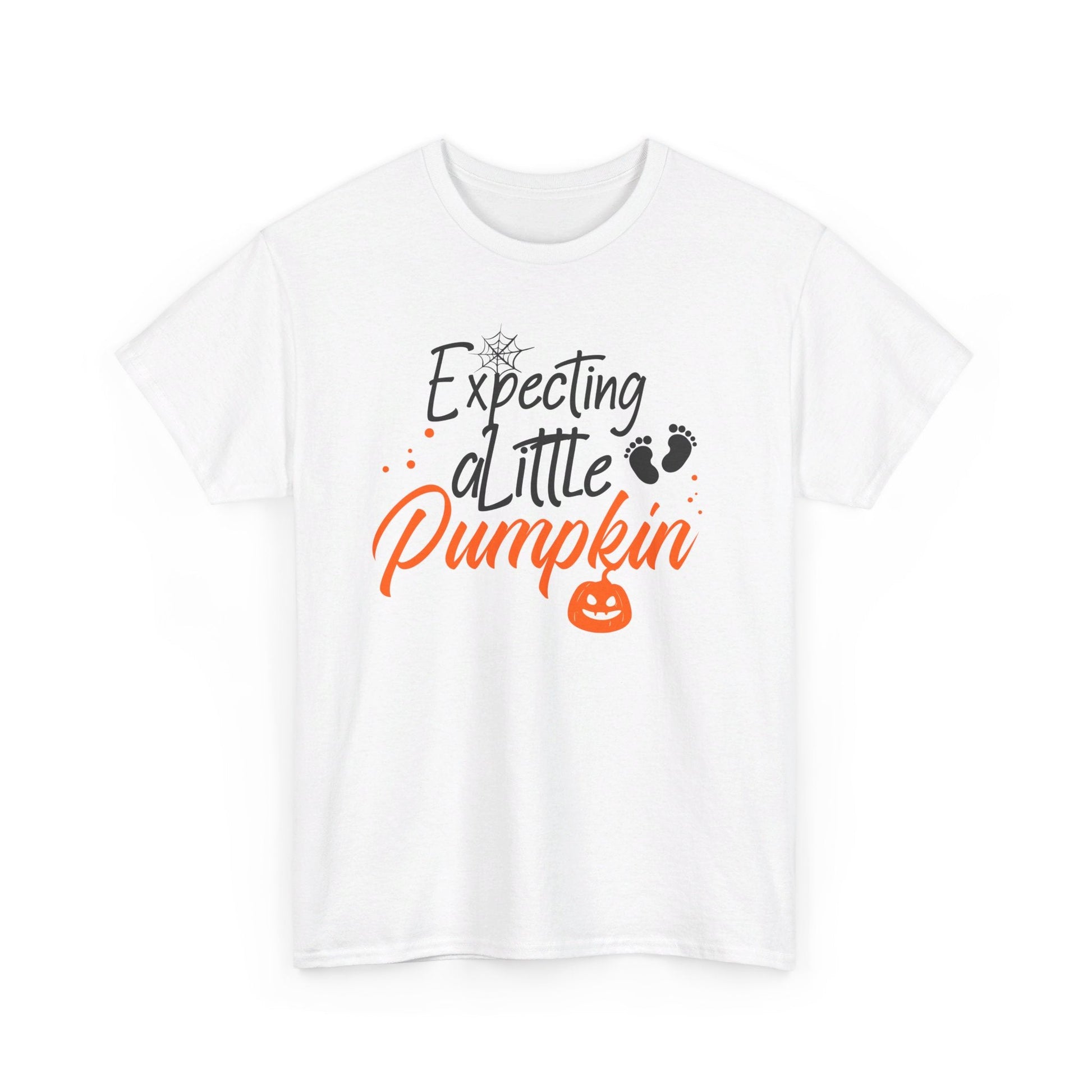 Expecting a Little Pumpkin Unisex Heavy Cotton Tee - EternalAscension