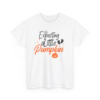 Expecting a Little Pumpkin Unisex Heavy Cotton Tee - EternalAscension