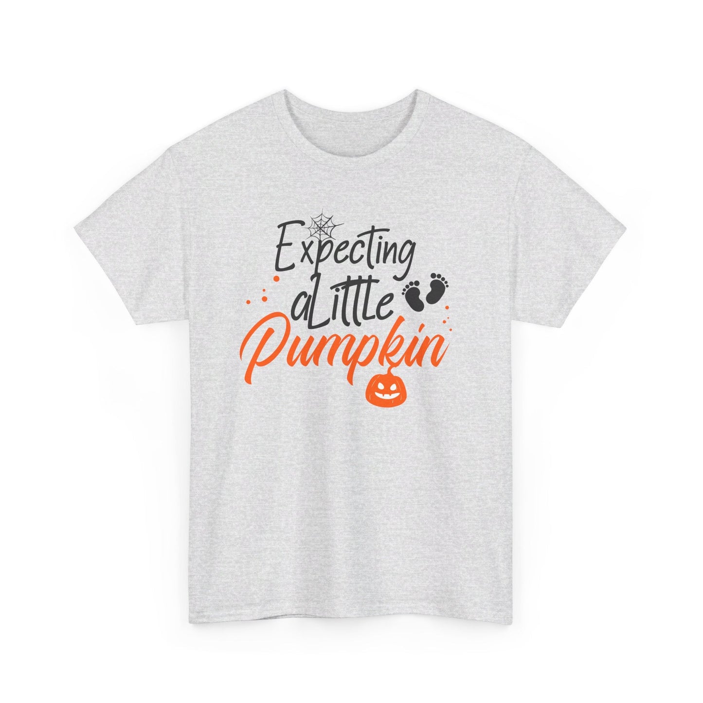 Expecting a Little Pumpkin Unisex Heavy Cotton Tee - EternalAscension