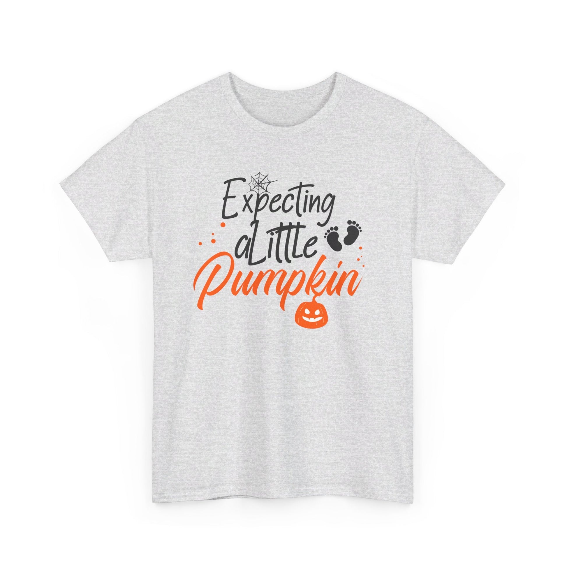 Expecting a Little Pumpkin Unisex Heavy Cotton Tee - EternalAscension