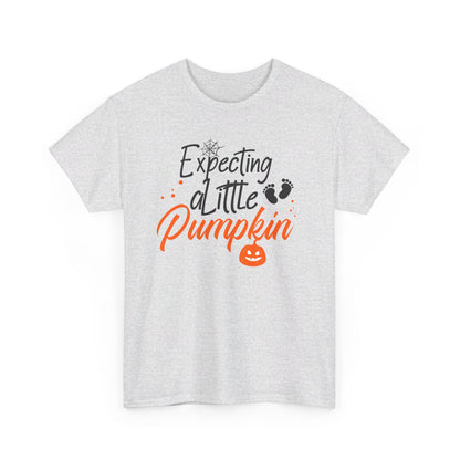 Expecting a Little Pumpkin Unisex Heavy Cotton Tee - EternalAscension