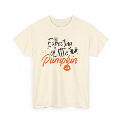 Expecting a Little Pumpkin Unisex Heavy Cotton Tee - EternalAscension