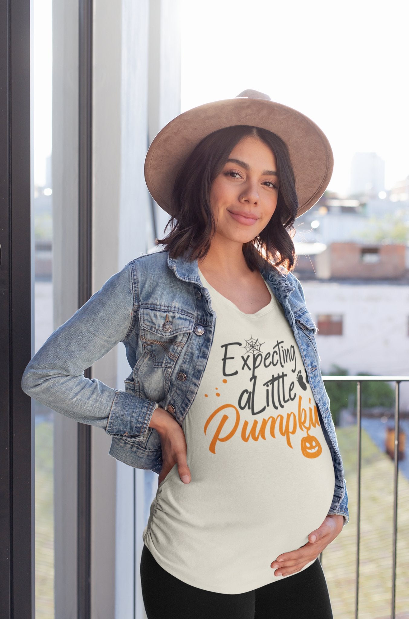 Expecting a Little Pumpkin Unisex Heavy Cotton Tee - EternalAscension
