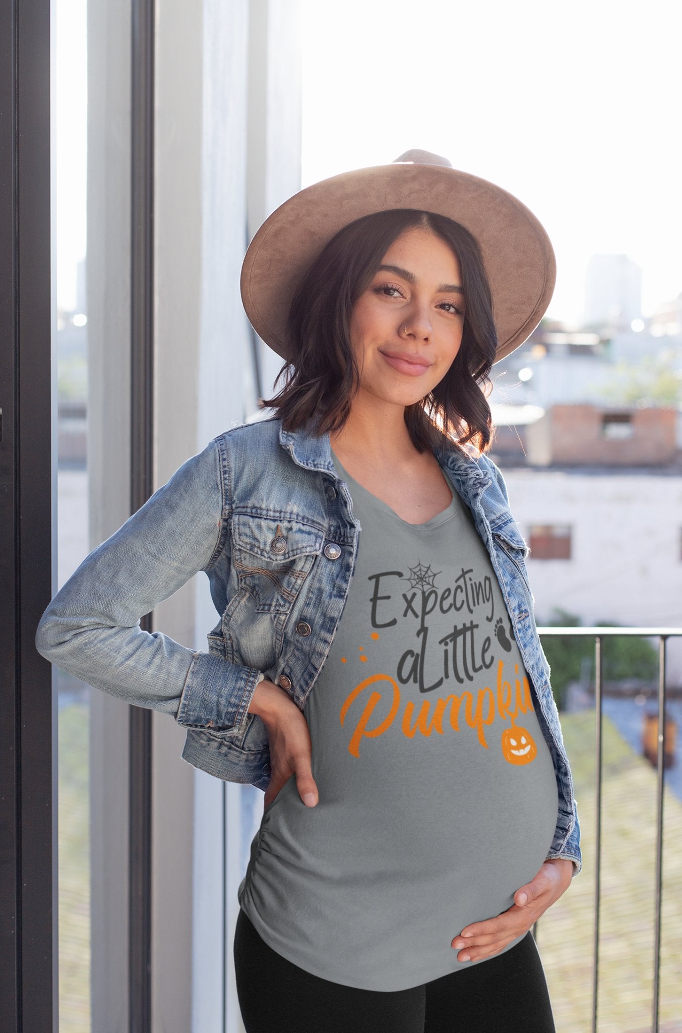 Expecting a Little Pumpkin Unisex Heavy Cotton Tee - EternalAscension
