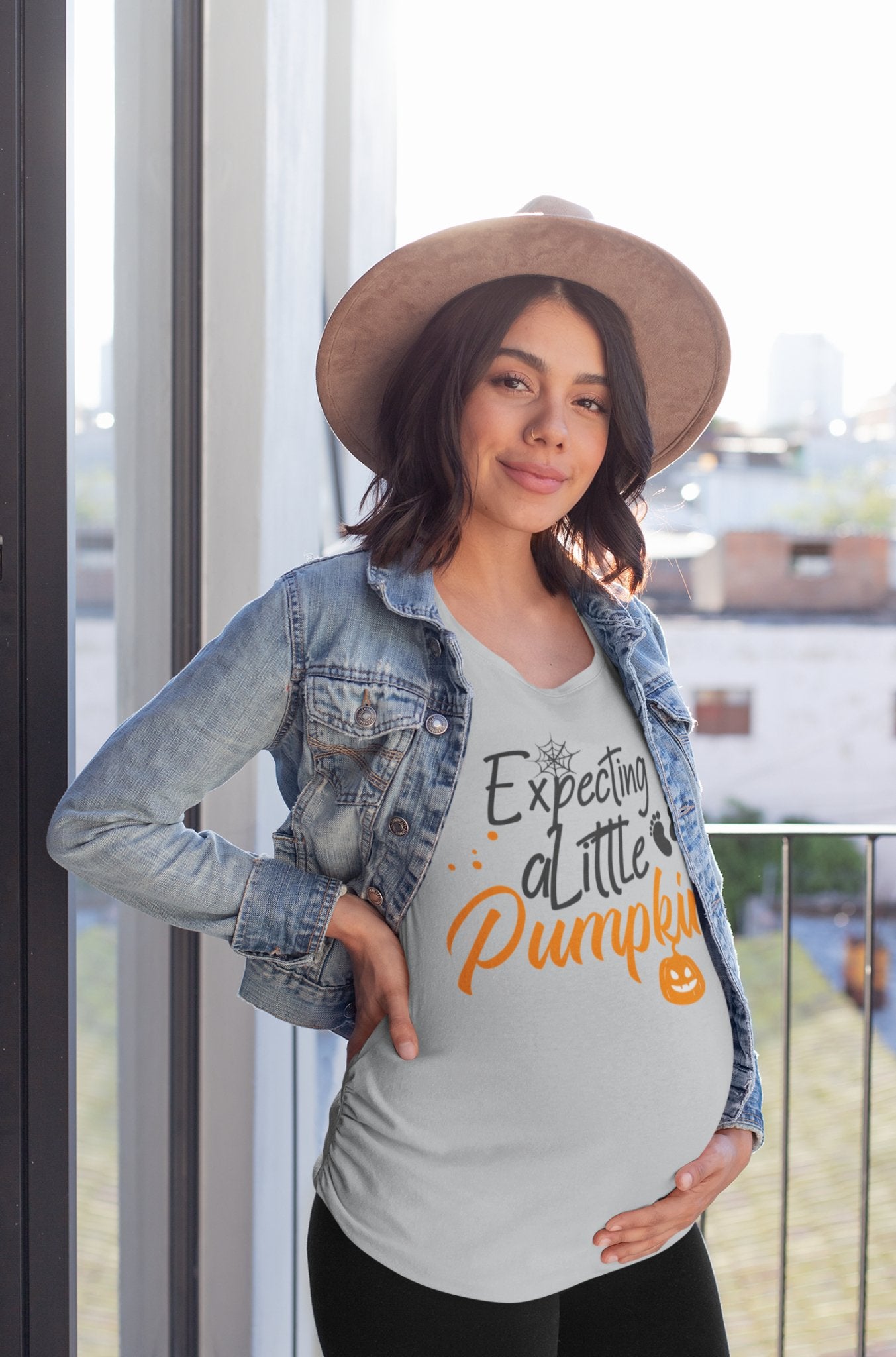 Expecting a Little Pumpkin Unisex Heavy Cotton Tee - EternalAscension