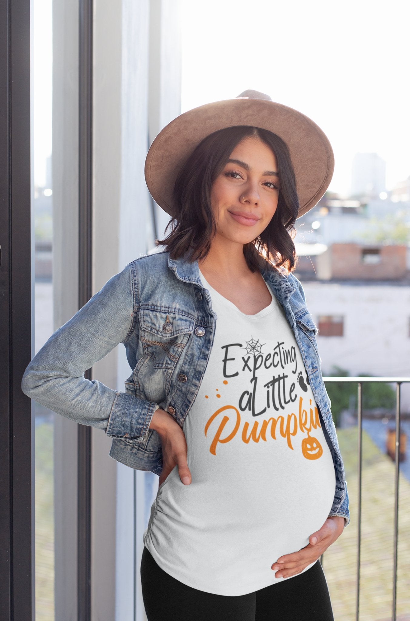 Expecting a Little Pumpkin Unisex Heavy Cotton Tee - EternalAscension