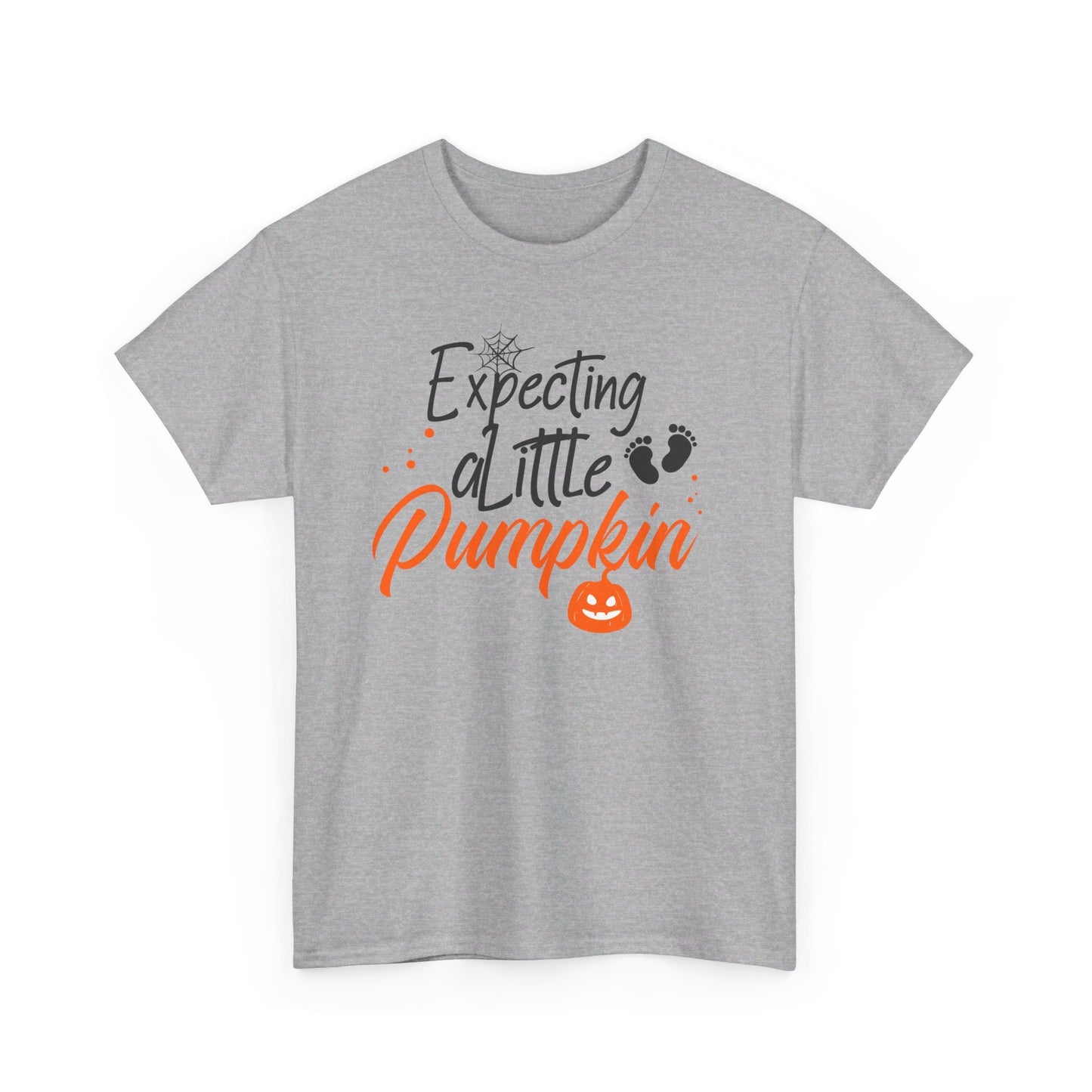 Expecting a Little Pumpkin Unisex Heavy Cotton Tee - EternalAscension