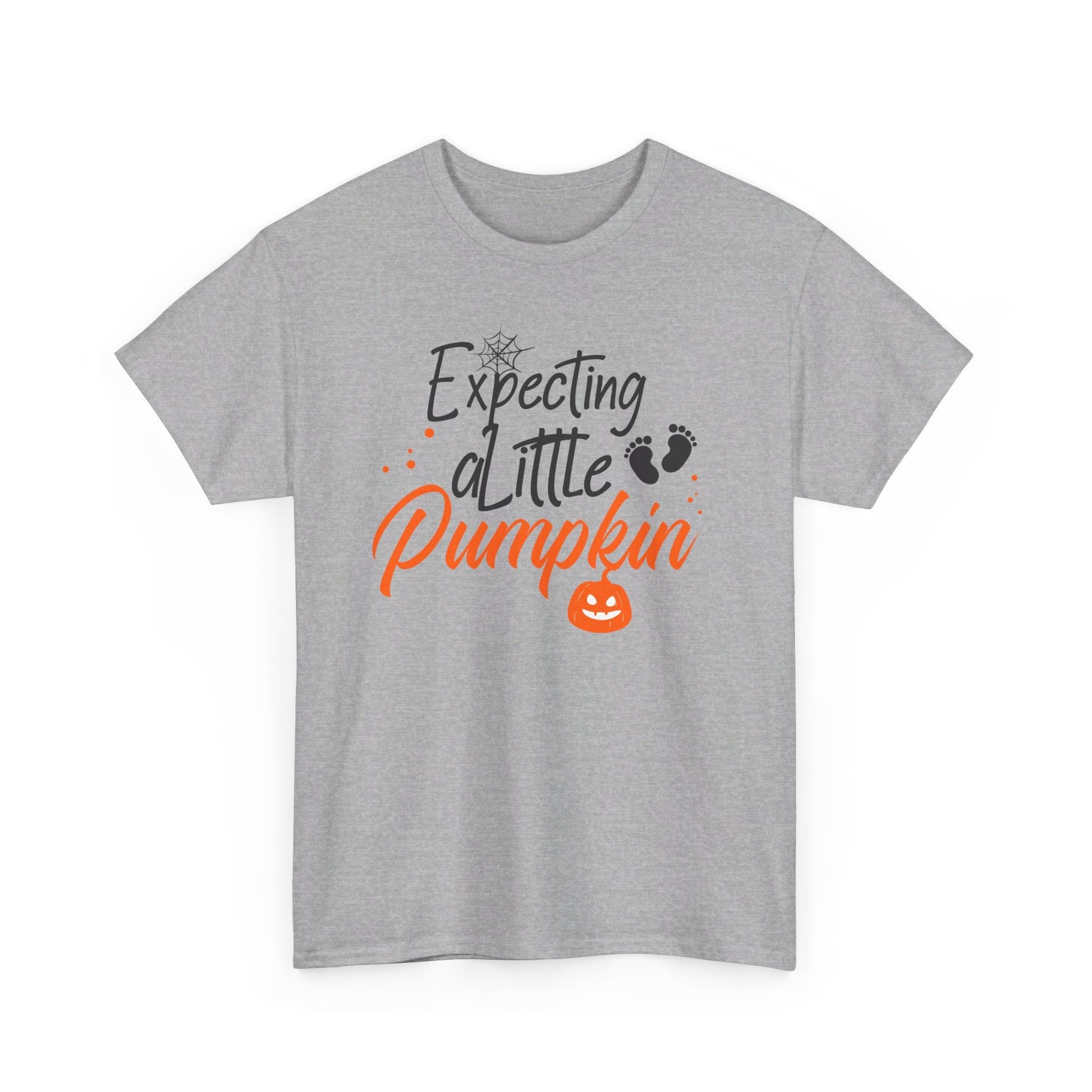 Expecting a Little Pumpkin Unisex Heavy Cotton Tee - EternalAscension