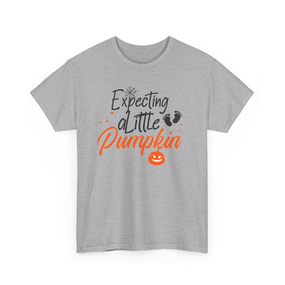 Expecting a Little Pumpkin Unisex Heavy Cotton Tee - EternalAscension