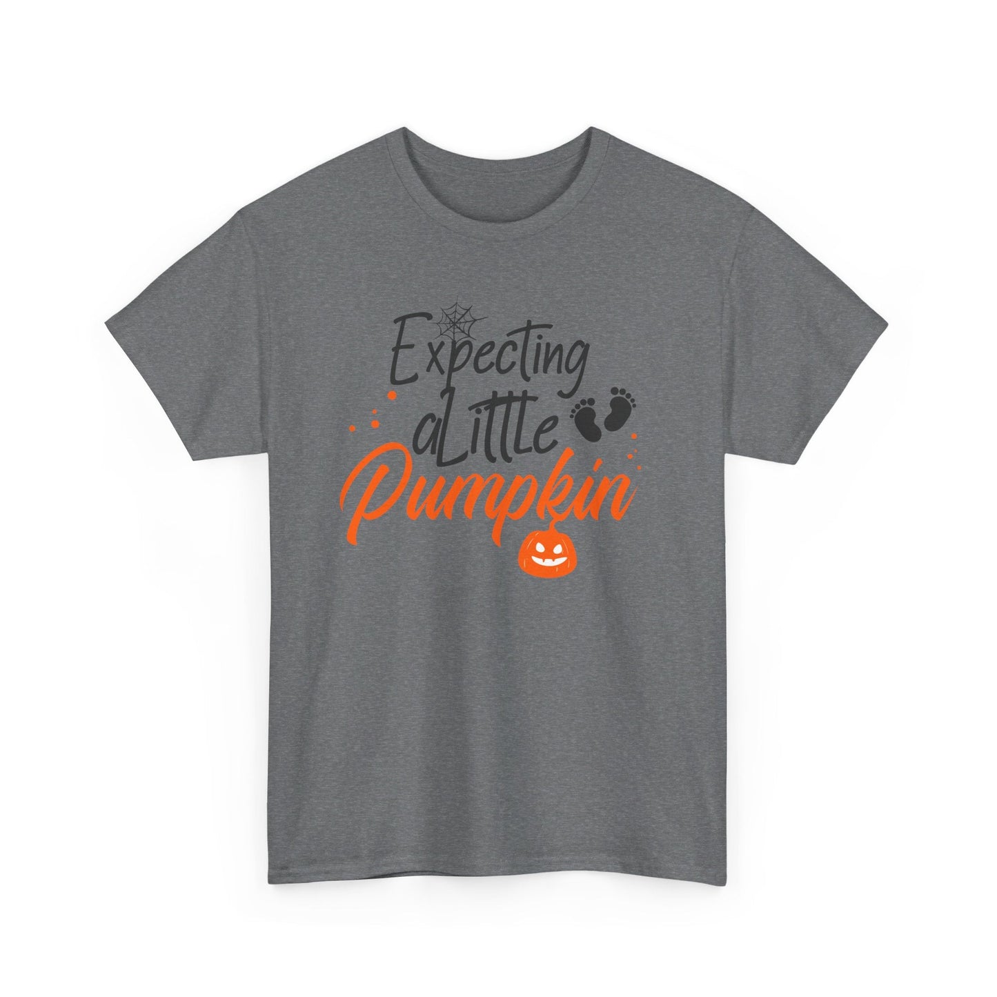 Expecting a Little Pumpkin Unisex Heavy Cotton Tee - EternalAscension