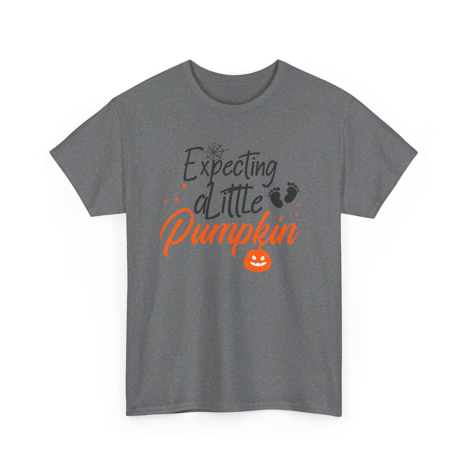 Expecting a Little Pumpkin Unisex Heavy Cotton Tee - EternalAscension