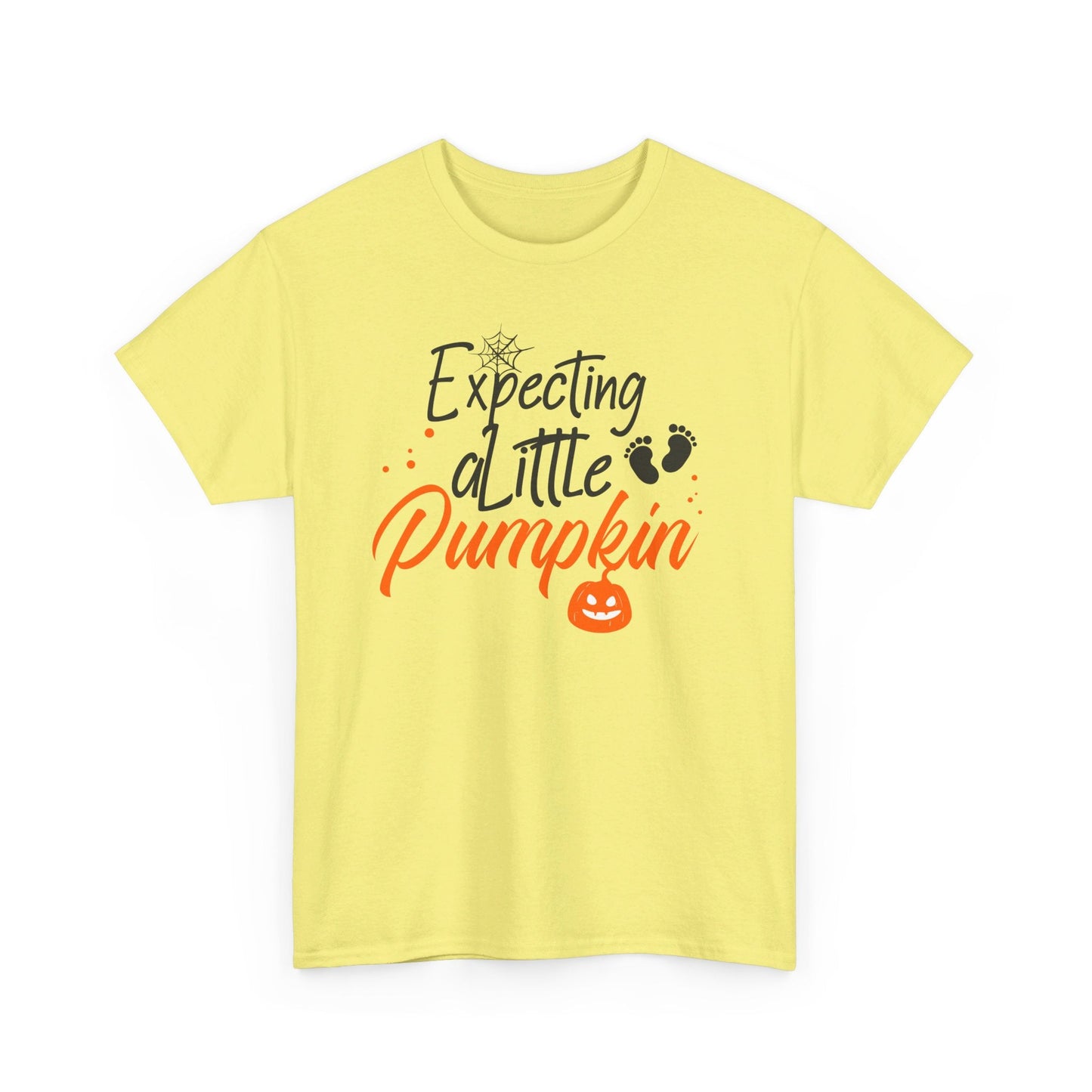 Expecting a Little Pumpkin Unisex Heavy Cotton Tee - EternalAscension