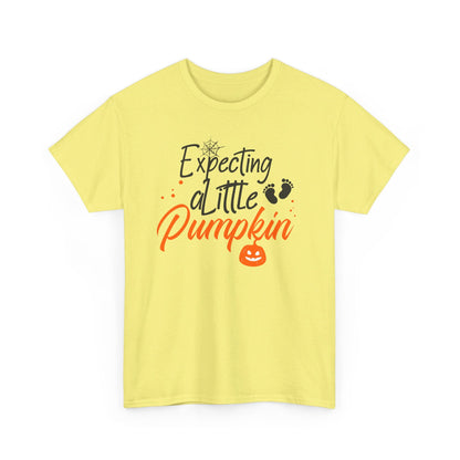 Expecting a Little Pumpkin Unisex Heavy Cotton Tee - EternalAscension