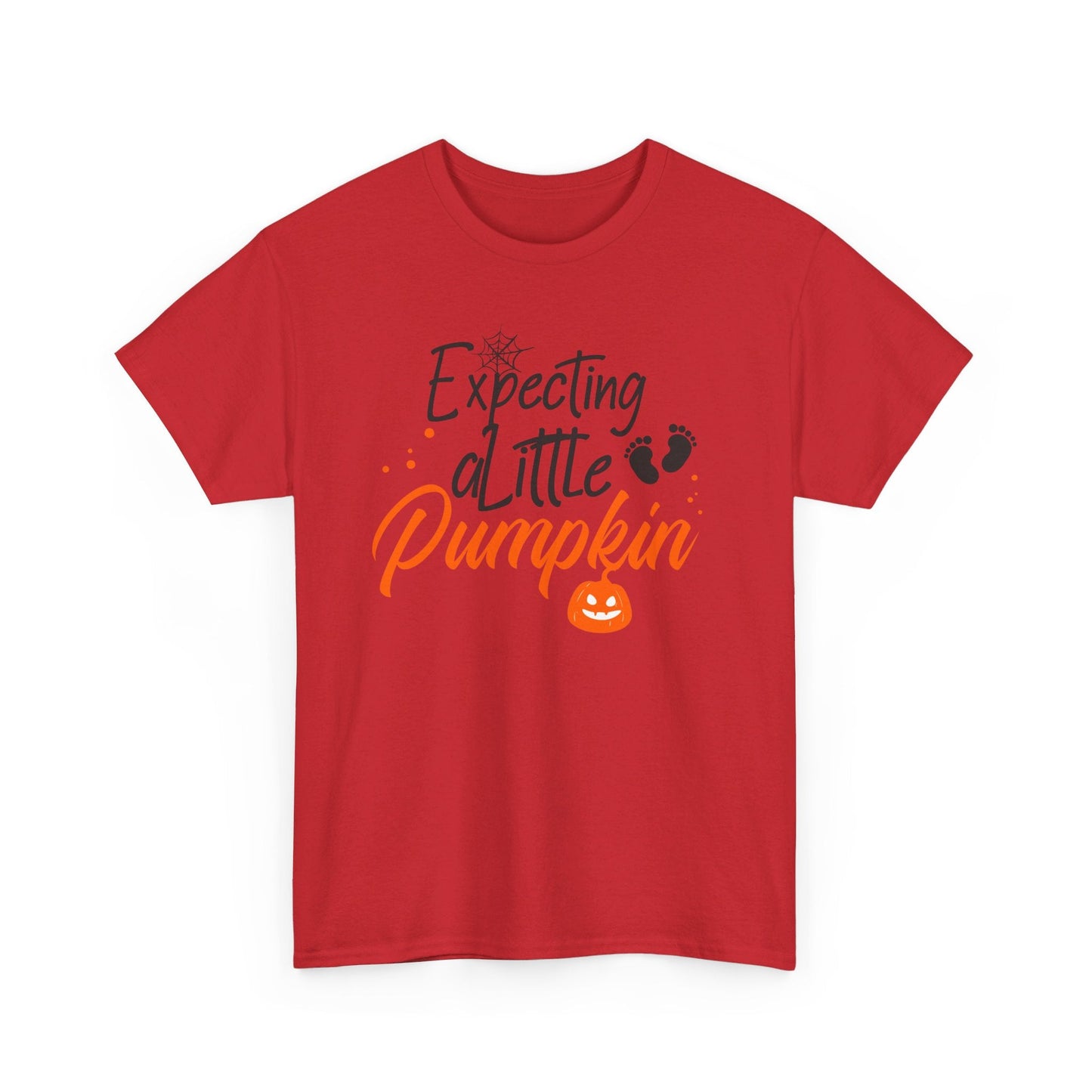 Expecting a Little Pumpkin Unisex Heavy Cotton Tee - EternalAscension