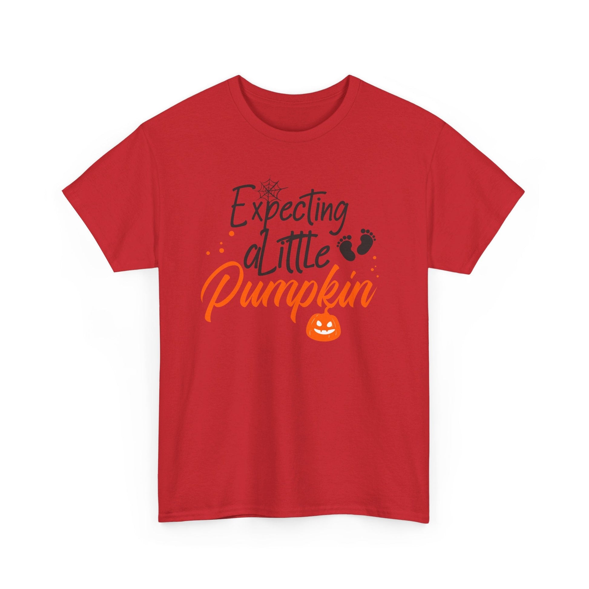Expecting a Little Pumpkin Unisex Heavy Cotton Tee - EternalAscension