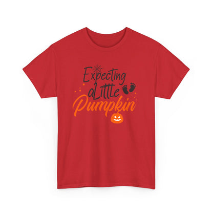 Expecting a Little Pumpkin Unisex Heavy Cotton Tee - EternalAscension