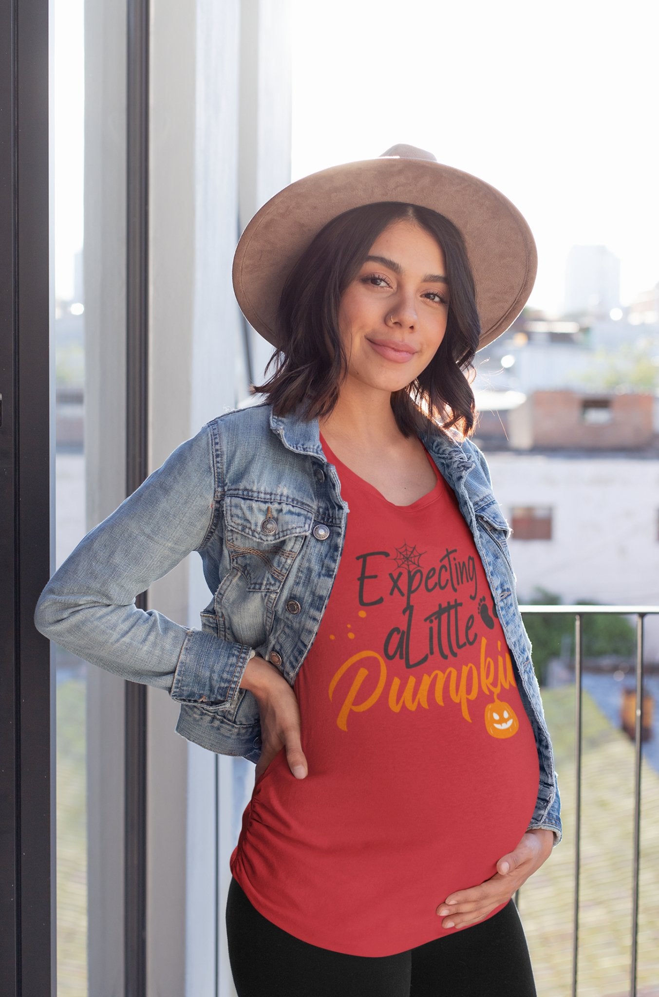 Expecting a Little Pumpkin Unisex Heavy Cotton Tee - EternalAscension