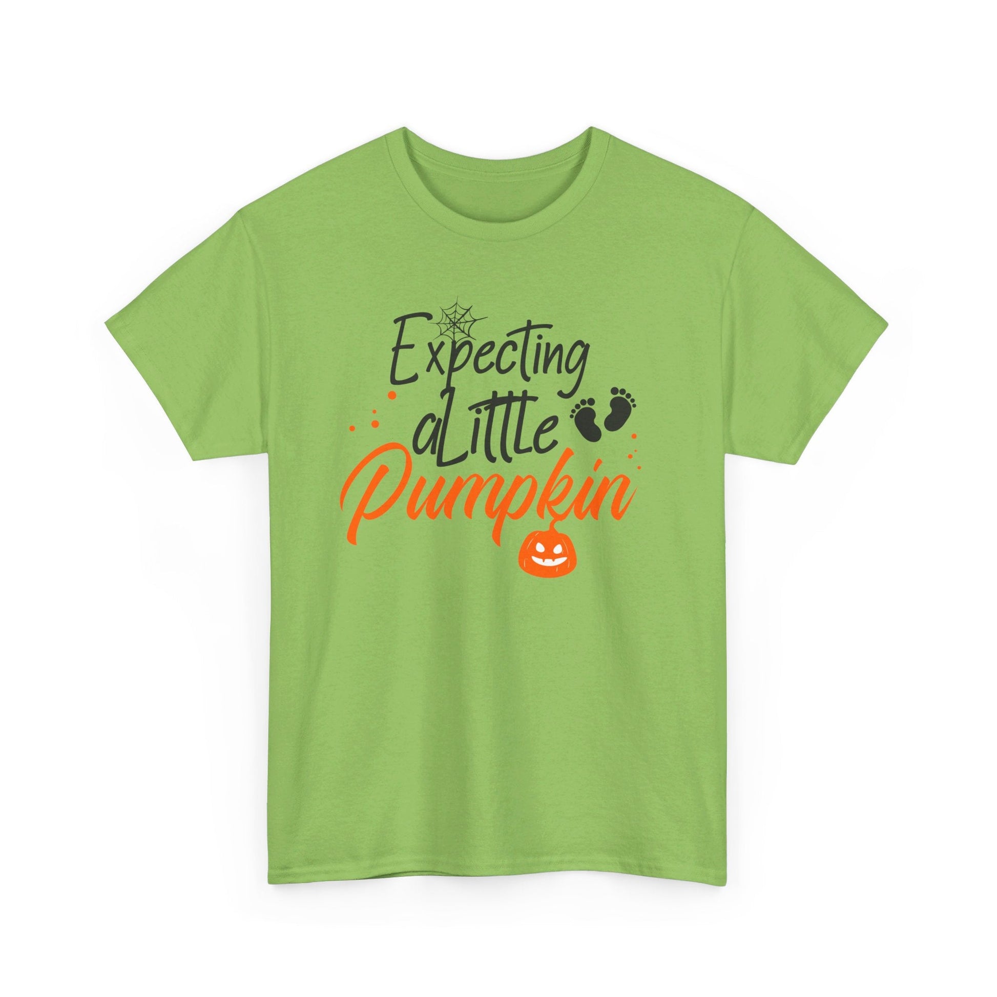 Expecting a Little Pumpkin Unisex Heavy Cotton Tee - EternalAscension