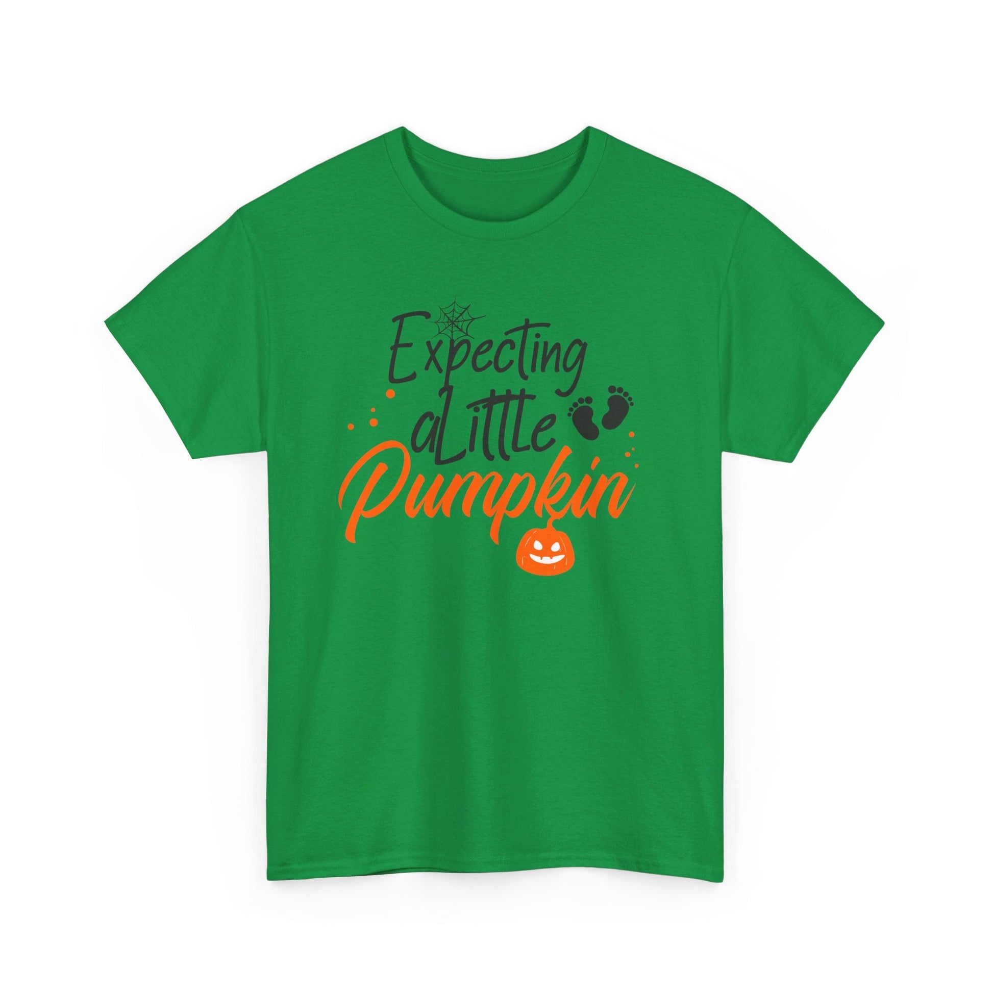 Expecting a Little Pumpkin Unisex Heavy Cotton Tee - EternalAscension
