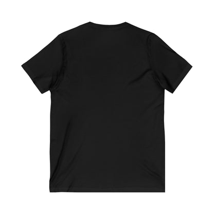Faith Over Fear Unisex Jersey Short Sleeve V - Neck Tee - EternalAscension