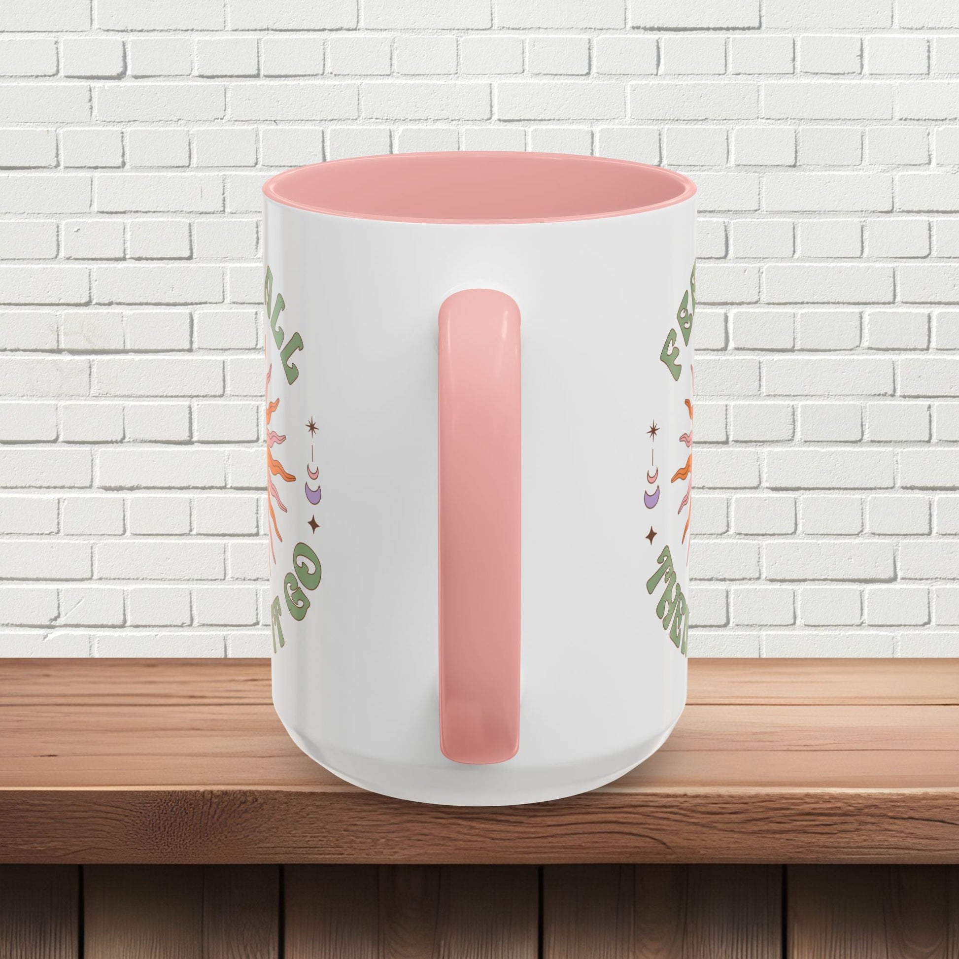 Feel It All Then Let It Go - Accent Coffee Mug (11, 15oz) - EternalAscension
