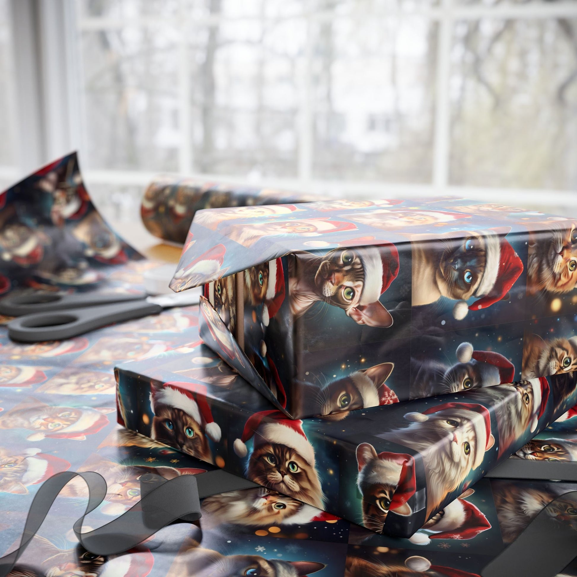 Feline Wrapping Paper - EternalAscension