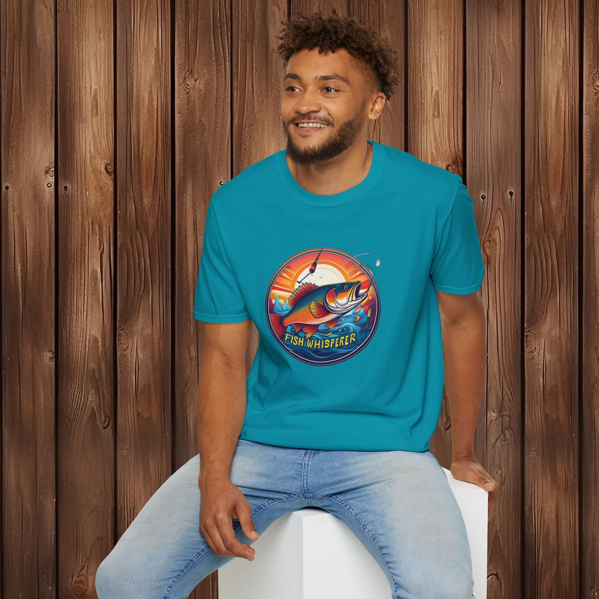 Fish Whisperer Unisex Softstyle T-Shirt - EternalAscension