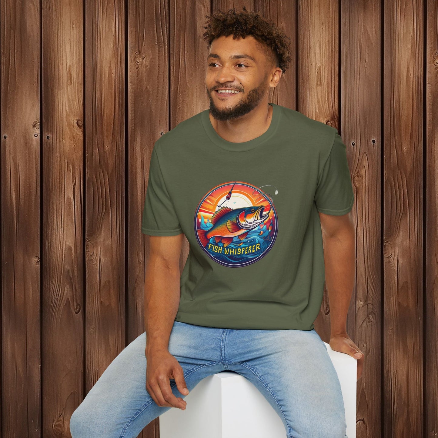 Fish Whisperer Unisex Softstyle T-Shirt - EternalAscension