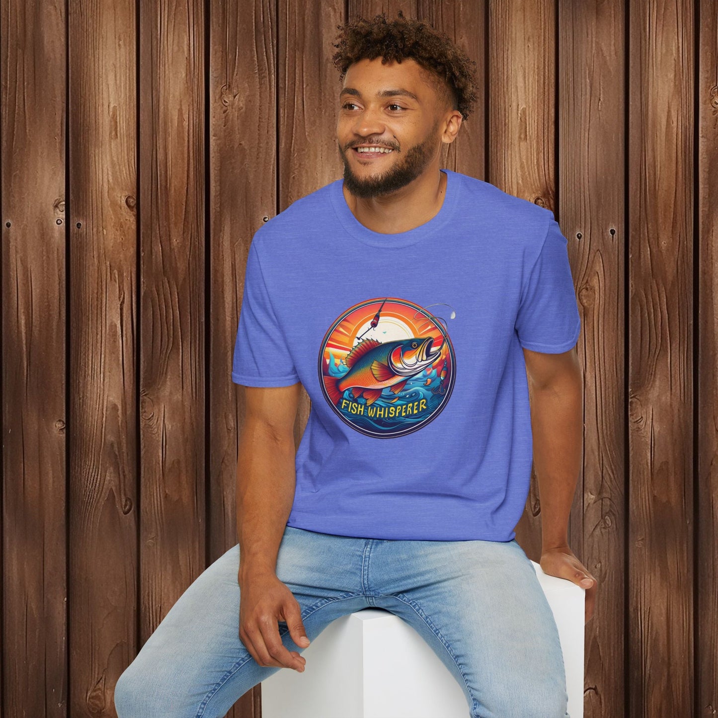 Fish Whisperer Unisex Softstyle T-Shirt - EternalAscension