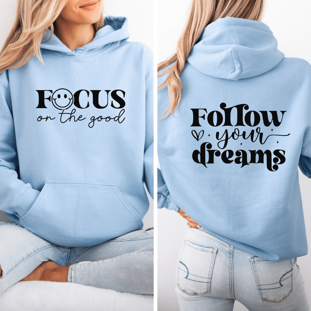 Focus On The Good! Unisex Heavy Blend™ Hooded Sweatshirt - EternalAscension