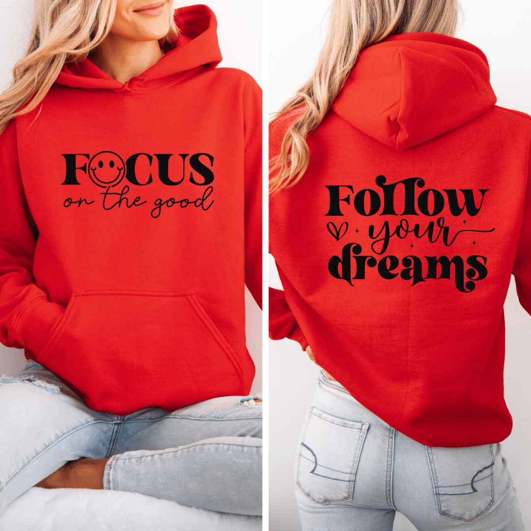 Focus On The Good! Unisex Heavy Blend™ Hooded Sweatshirt - EternalAscension