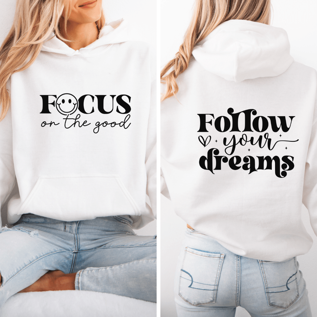 Focus On The Good! Unisex Heavy Blend™ Hooded Sweatshirt - EternalAscension