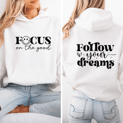 Focus On The Good! Unisex Heavy Blend™ Hooded Sweatshirt - EternalAscension