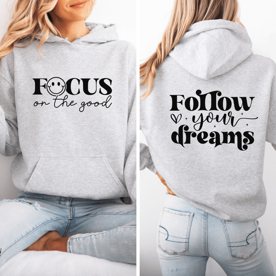 Focus On The Good! Unisex Heavy Blend™ Hooded Sweatshirt - EternalAscension