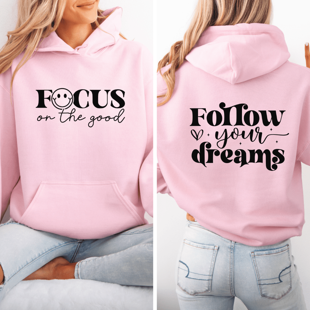 Focus On The Good! Unisex Heavy Blend™ Hooded Sweatshirt - EternalAscension