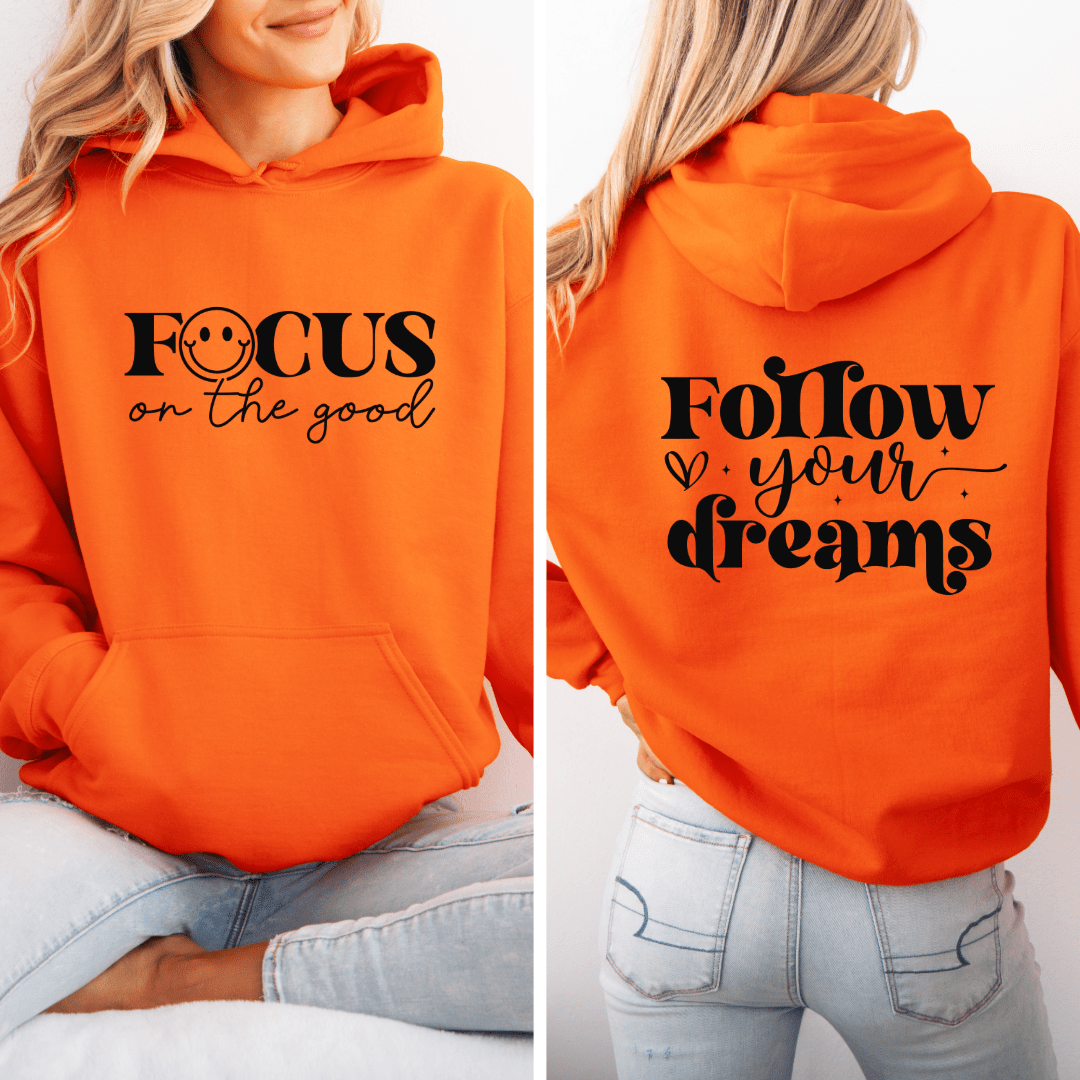 Focus On The Good! Unisex Heavy Blend™ Hooded Sweatshirt - EternalAscension