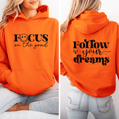 Focus On The Good! Unisex Heavy Blend™ Hooded Sweatshirt - EternalAscension