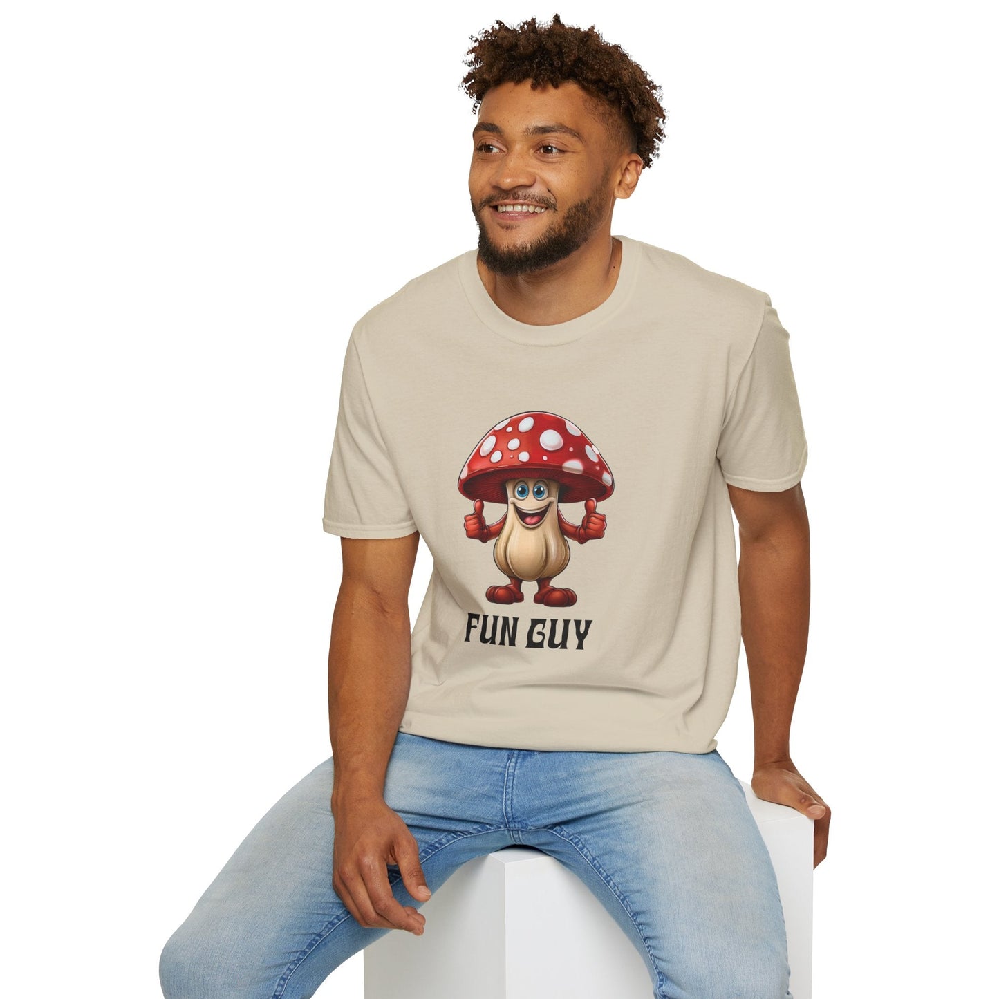 'FUN GUY' Mushroom Unisex T-Shirt - EternalAscension