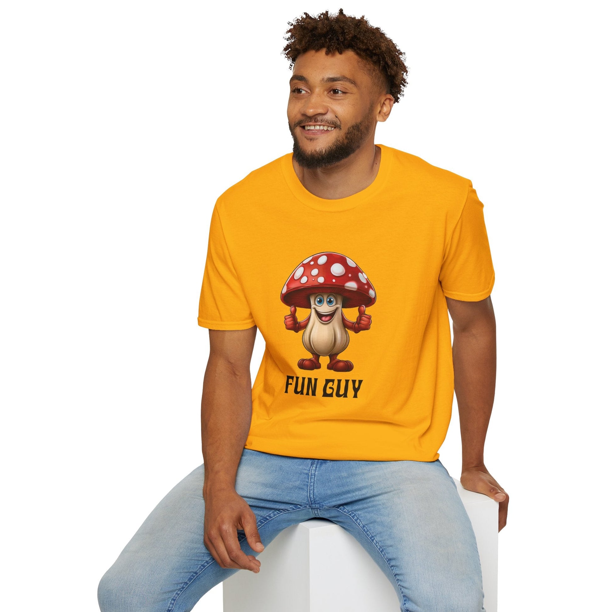 'FUN GUY' Mushroom Unisex T-Shirt - EternalAscension